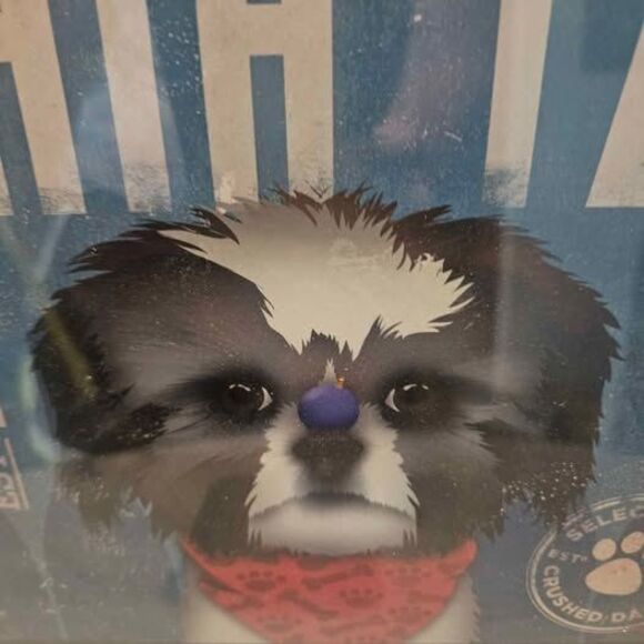 Shih Tzu Winery Framed 12" X 12" - Picture 3 of 5